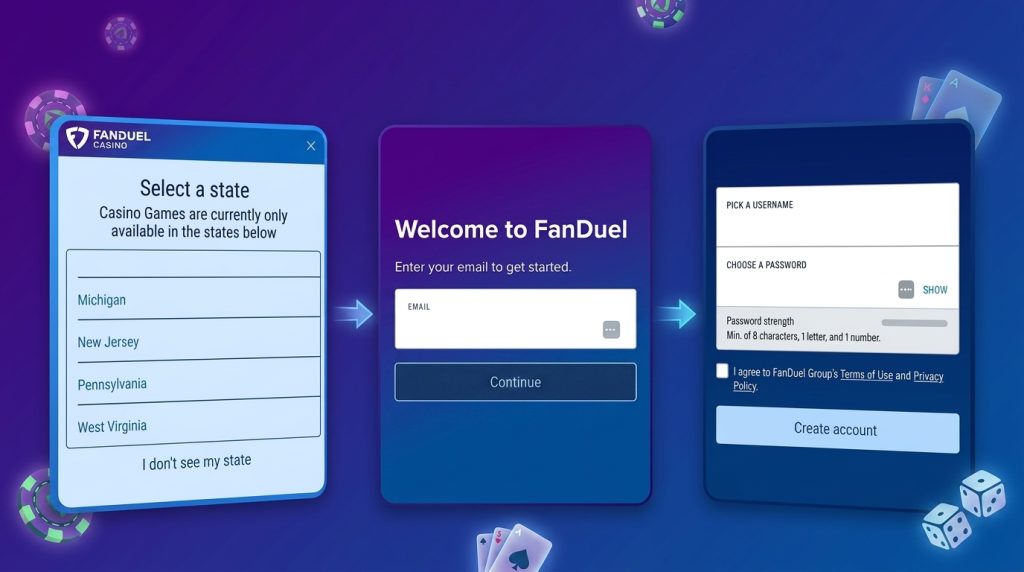 FanDuel Sign Up Procedure