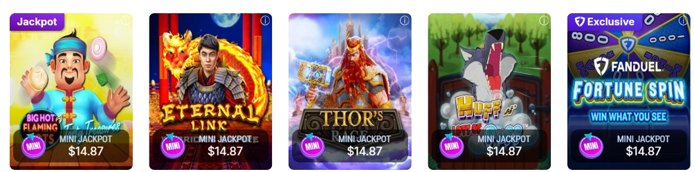 Games at Casino Fanduel